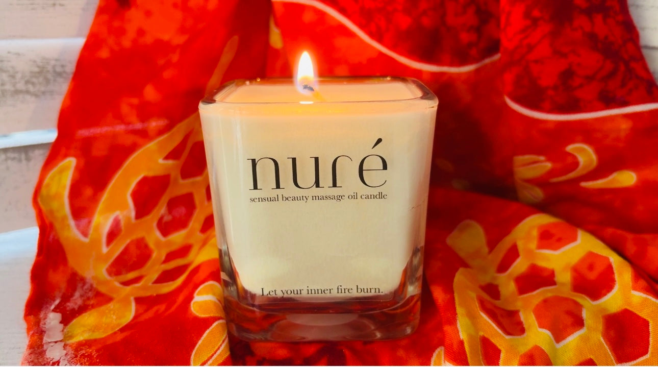 Noire Spice Massage Oil Candle + Noire Flame Seduction Ritual (sold out)
